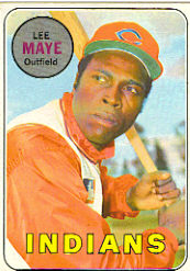 1969 Topps Baseball Cards      595     Lee Maye